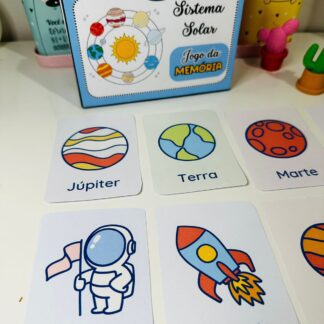 Jogo da Memória: Sistema Solar