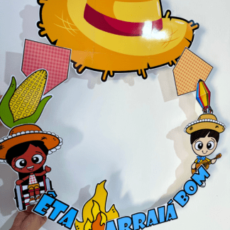 Decoração Bambolê Junino