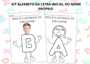 Atividade letra inicial do nome próprio