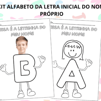 Atividade letra inicial do nome próprio