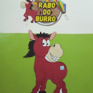 Brincadeira junina ( rabo do burro)