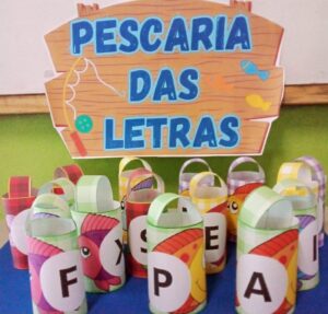 Pescaria junina das letras