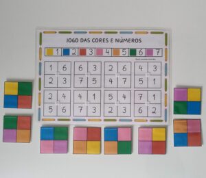 Jogo das Cores e Números