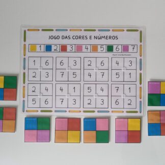 Jogo das Cores e Números