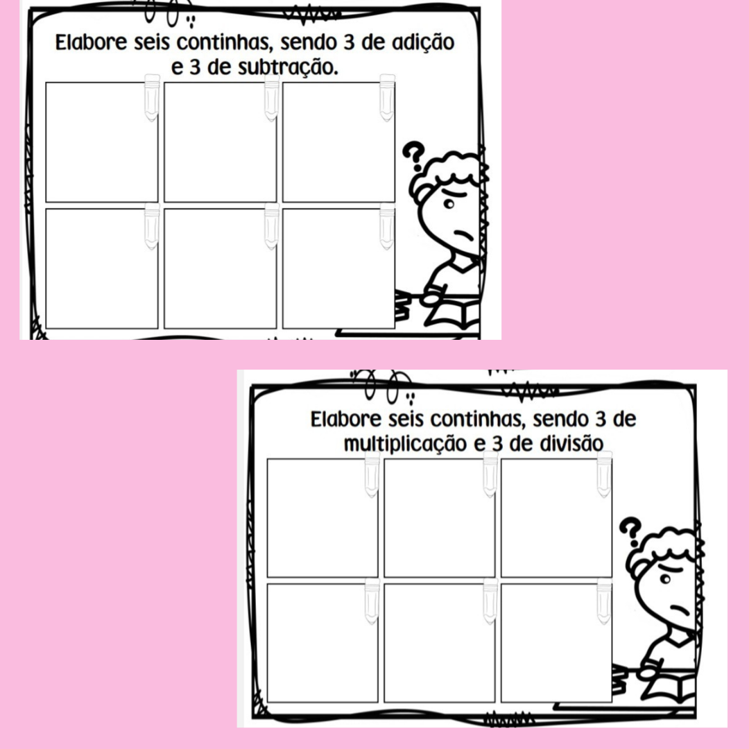 matemática folhinhas de atividades para o caderno vol.1 - Imagem 6