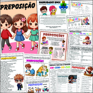 PACOTE DE ATIVIDADES SOBRE PREPOSIÇÃO