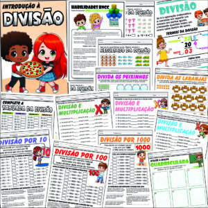 DIVISÃO – PACOTE COM 100 ATIVIDADES