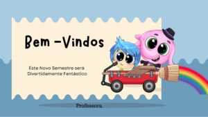 Mensagem Volta às aulas Editável