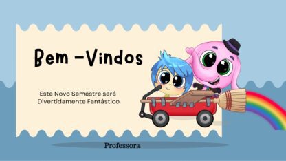 Mensagem Volta às aulas Editável