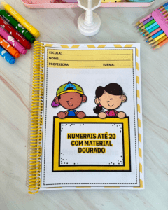 Apostila Numerais com material dourado