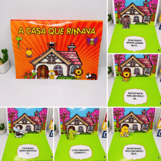 Livro 3D - A casa que rimava