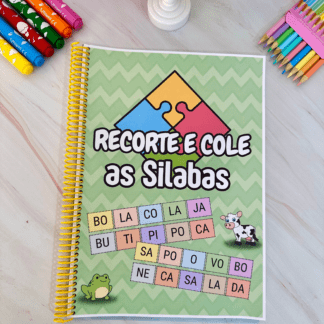 Recorte e cole as sílabas ( Educação Especial)