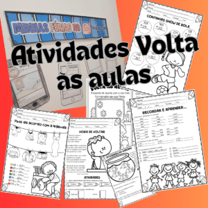 Kit Atividades Volta às aulas segundo semestre 2024