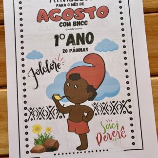 APOSTILA ALFABETIZAÇÃO: AGOSTO