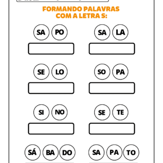 Formando Palavras