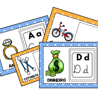 FLASHCARD ALFABETO DE A-Z