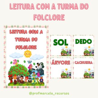 Leitura com a turma do folclore