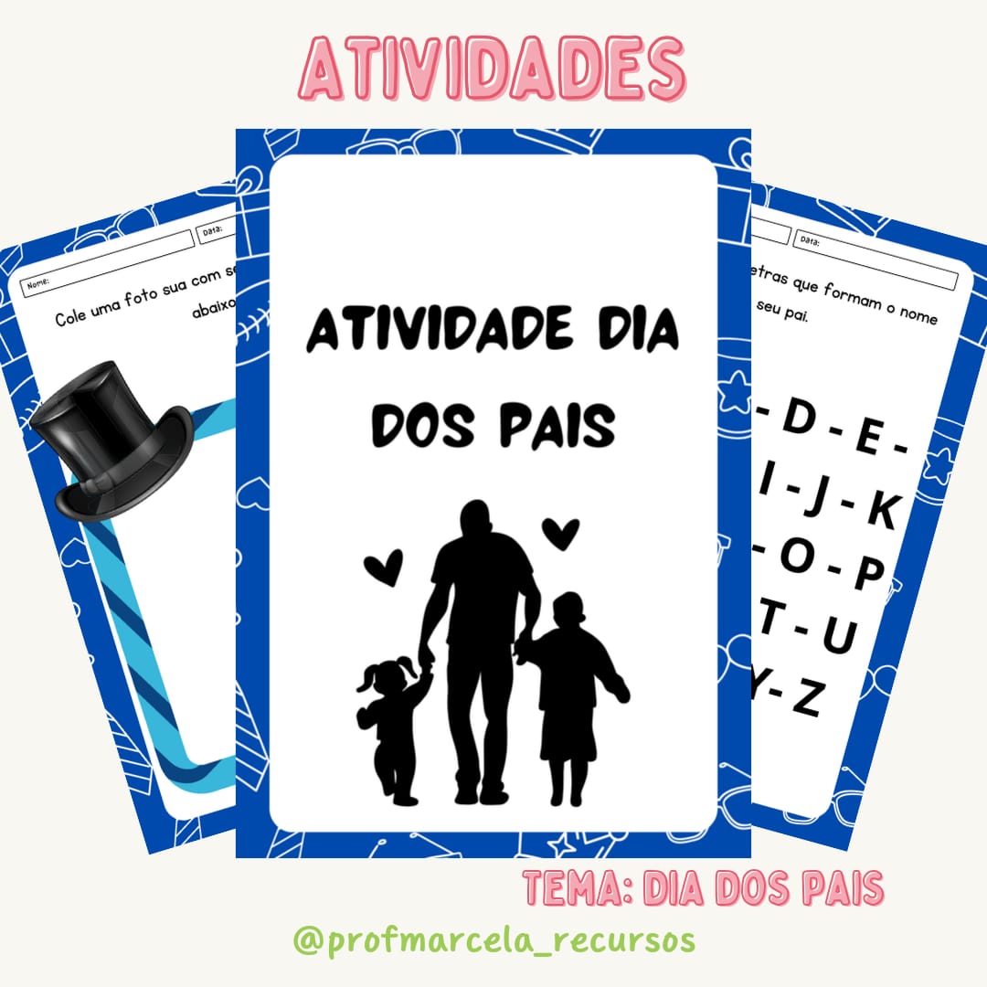 Atividades dia dos pais