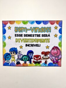 PAINEL VOLTA ÀS AULAS DIVERTIDAMENTE 🫶🏻