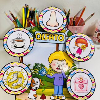 Luvas pedagógicas : Os 5 sentidos