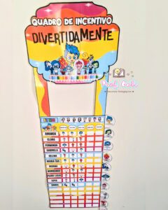 Quadro de Incentivo Divertidamente
