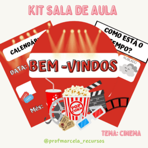 Kit sala de aula cinema
