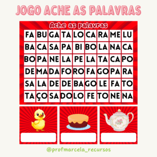 Jogo ache as palavras