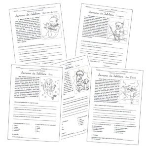 Leitura e Interpretação – Folclore 5 em 1