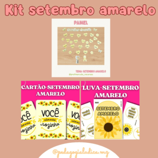 KIT SETEMBRO AMARELO