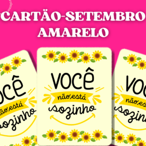 CARTÃO SIMPLES- SETEMBRO AMARELO