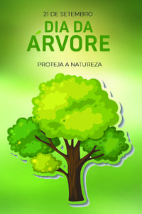 Dia da Árvore – Card para alunos