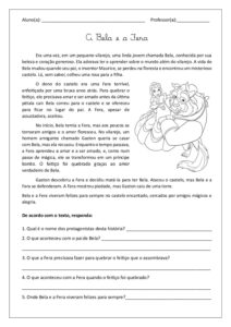 Interpretação A Bela e a Fera
