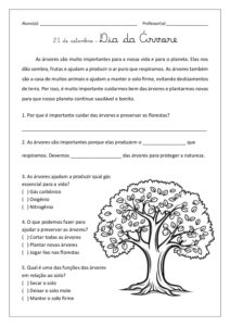 Dia da Árvore – Interpretação