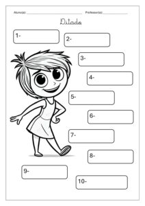 Ditado Infantil – Alegria Divertida Mente