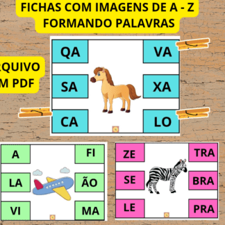 JOGO SILÁBICO- FORMANDO PALAVRAS