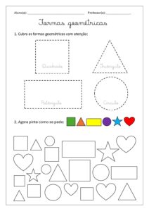 Formas Geométricas – Educação Infantil