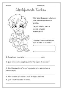 Identificando Verbos