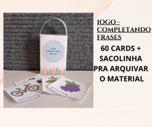 JOGO – COMPLETANDO FRASES
