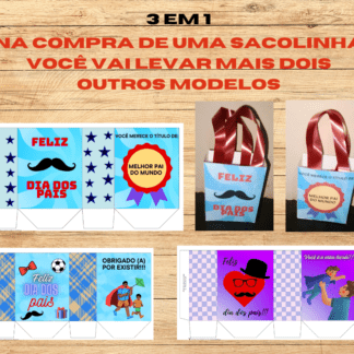 SACOLINHAS DIA DOS PAIS