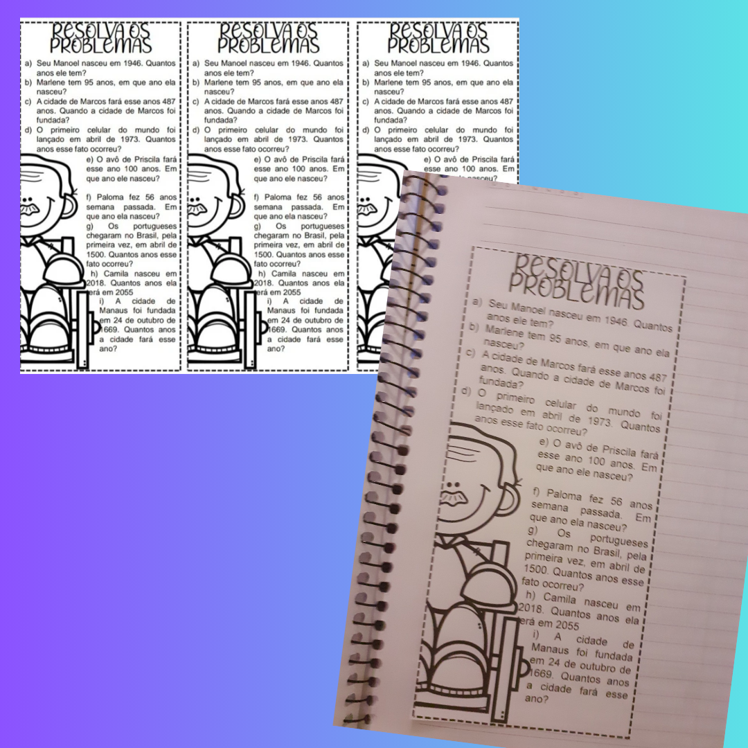 Probleminhas para o caderno interativo 3º ano - Imagem 11