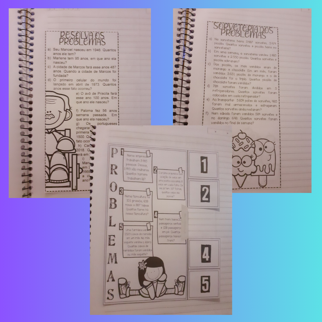 Probleminhas para o caderno interativo 3º ano - Imagem 12