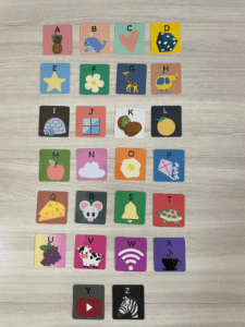 CARDS ALFABETO