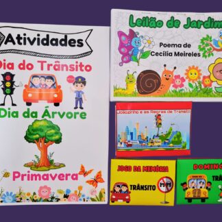 Combo Atividades - Dia do Trânsito - Dia da Árvore e Primavera