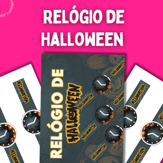 RELÓGIO DE - HALLOWEN