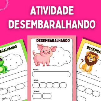 DESEMBARALHANDO AS LETRAS