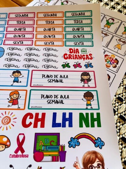 KIT ADESIVOS PLANO DE AULA + INCENTIVOS (OUTUBRO) - Image 4
