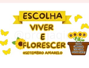 Painel setembro amarelo 💛