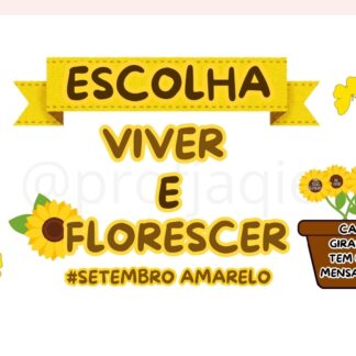 Painel setembro amarelo 💛