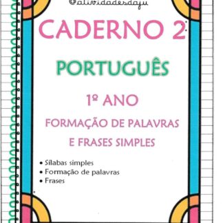 CADERNO 2 PORTUGUÊS 1º ANO