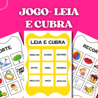 JOGO- LEIA E CUBRA